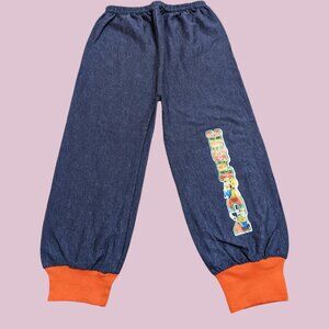 Pepco Full length Soft Cotton Navy Blue Minion Ankle Cuffed Joggers Pants NWOT